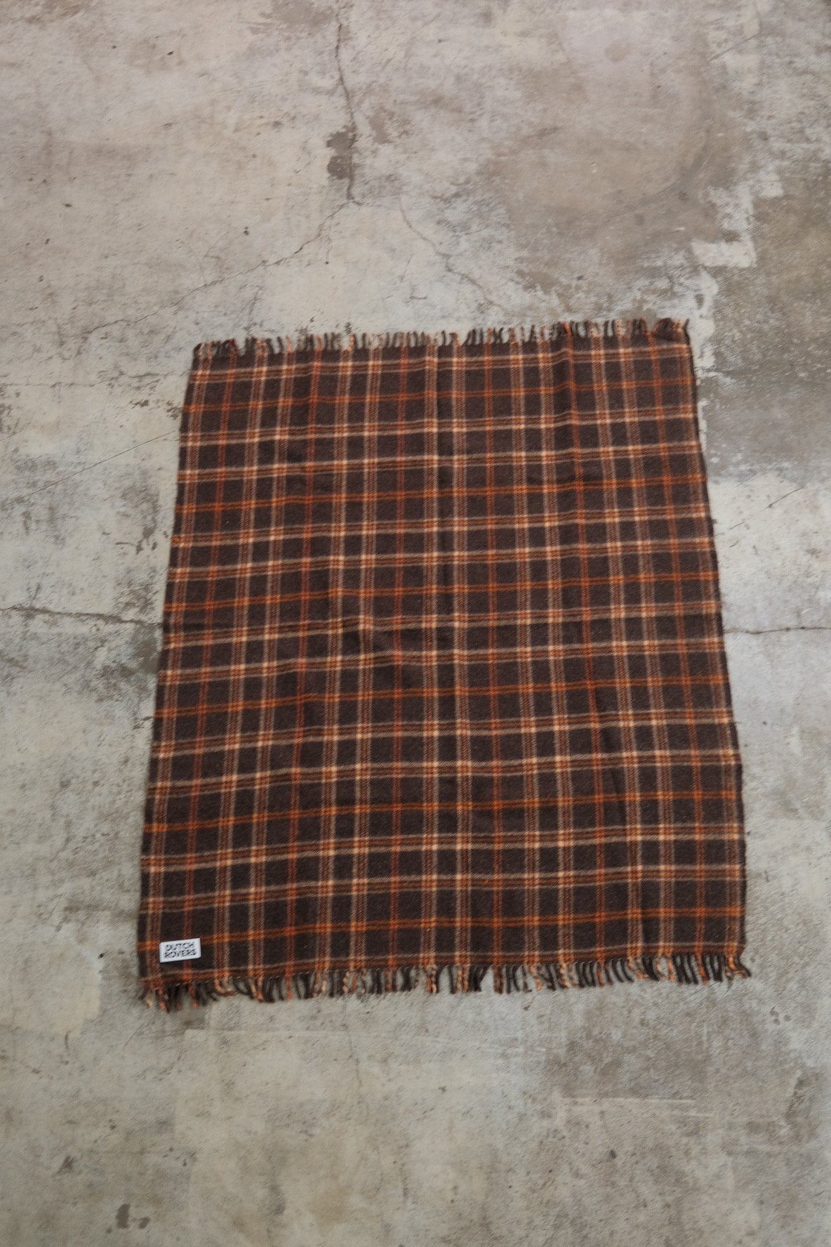 DUTCH ROVERS x Brown Blanket/Throw